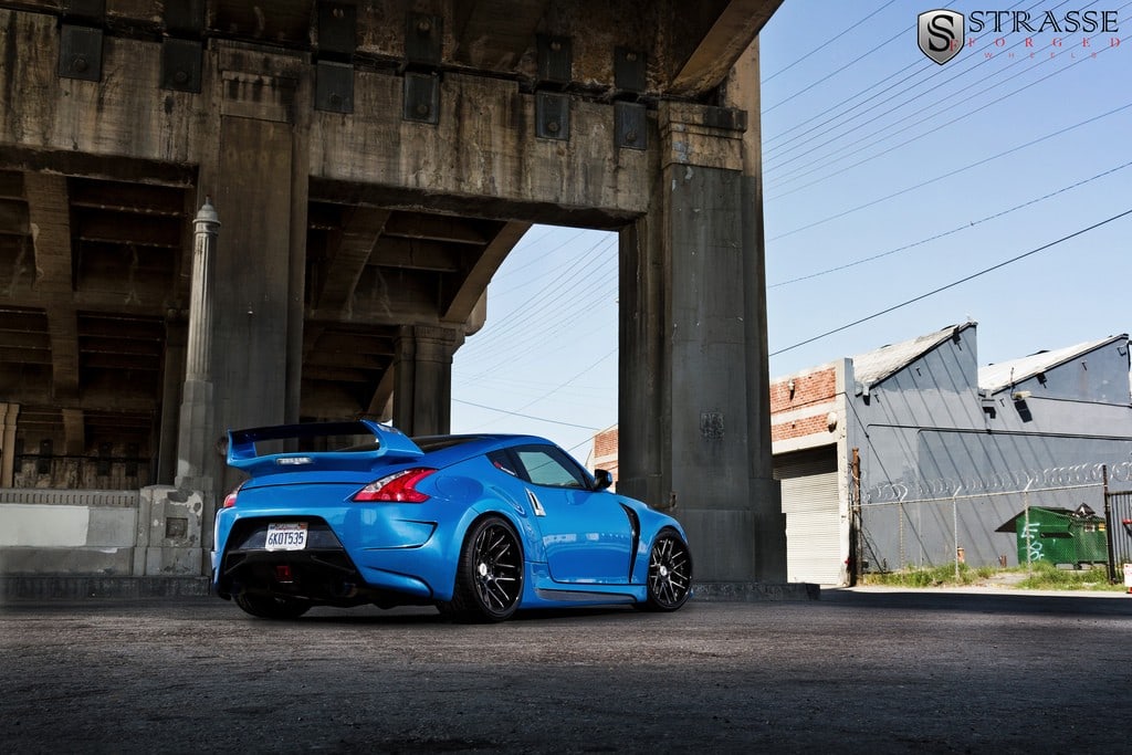 Strasse SM7 Deep Concave on Nissan 370Z Z34.1, photo 6