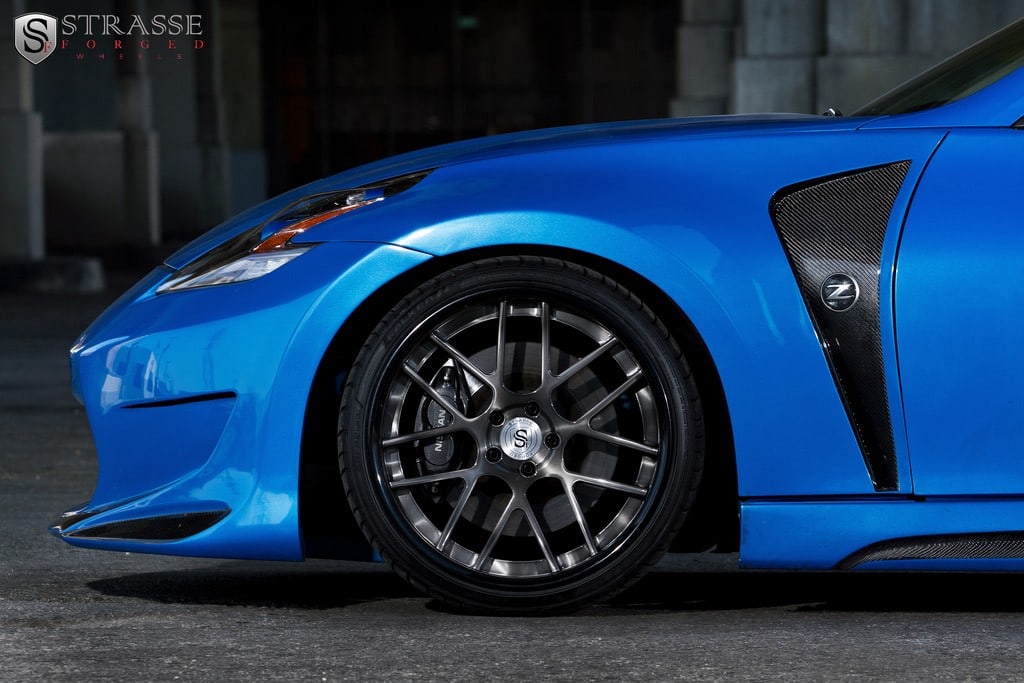 Strasse SM7 Deep Concave on Nissan 370Z Z34.1, photo 7