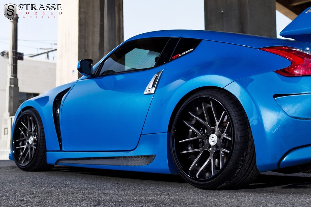 Strasse SM7 Deep Concave on Nissan 370Z Z34.1, photo 8