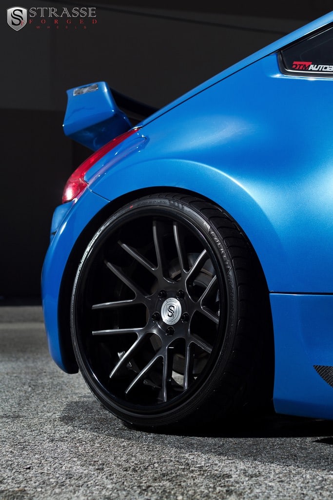 Strasse SM7 Deep Concave on Nissan 370Z Z34.1, photo 9