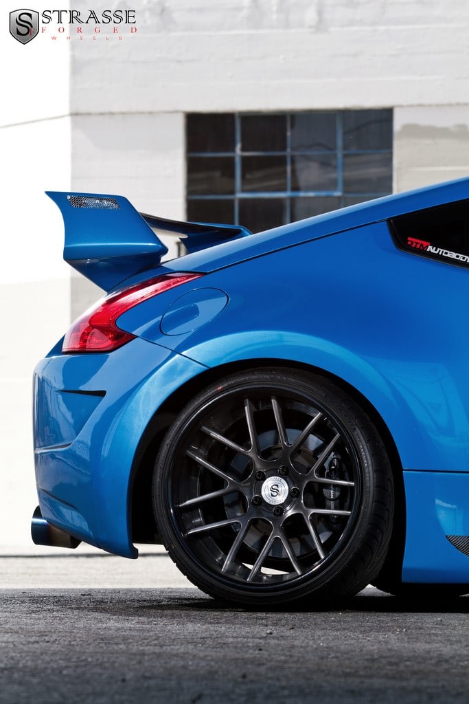 Strasse SM7 Deep Concave on Nissan 370Z Z34.1, photo 12