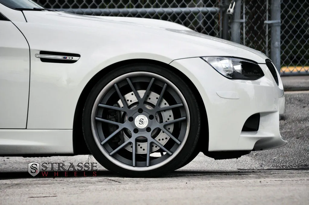 Strasse SM7 Deep Concave on BMW M3 E92.2, photo 2