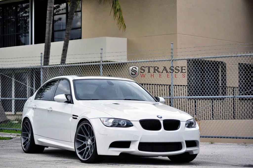 Strasse SM7 Deep Concave on BMW M3 E92.2