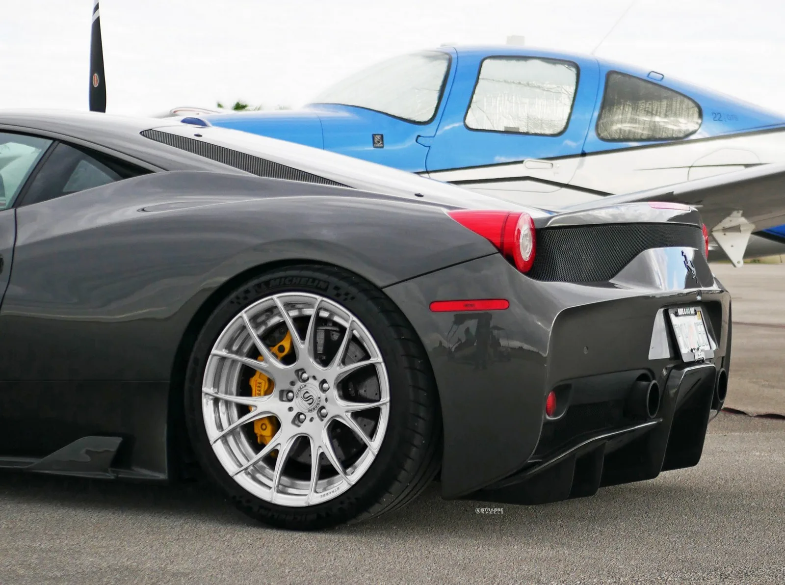 Strasse SM7R Deep Concave Duoblocks on Ferrari 458 Speciale Speciale, photo 10