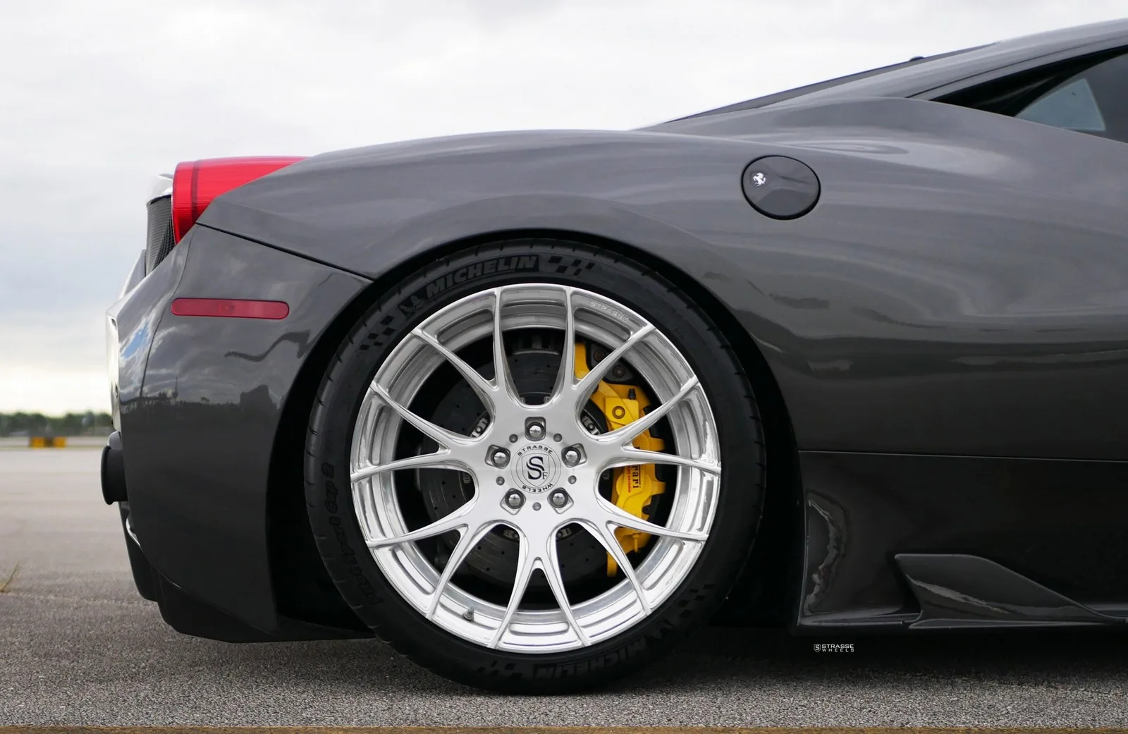 Strasse SM7R Deep Concave Duoblocks on Ferrari 458 Speciale Speciale, photo 6