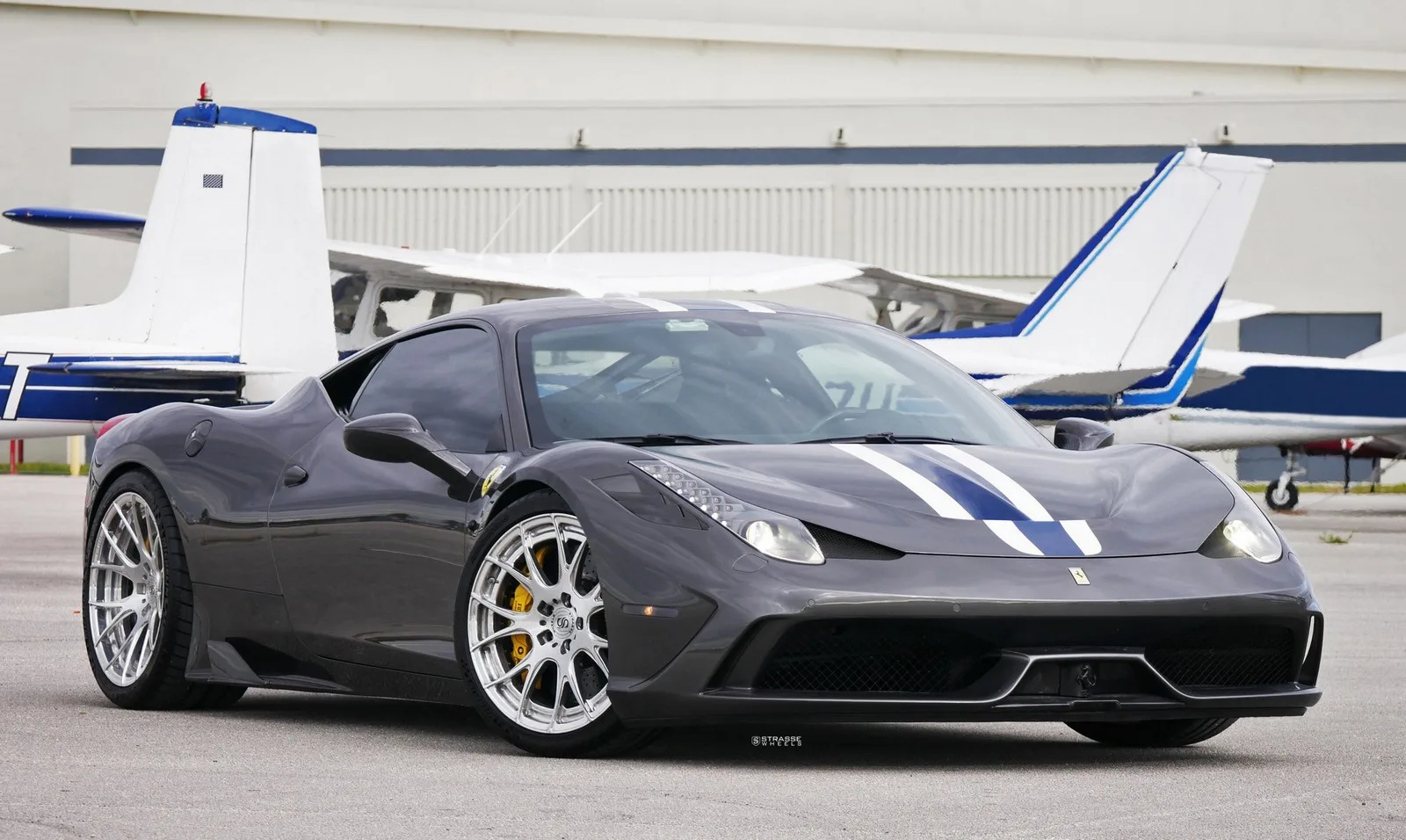 Strasse SM7R Deep Concave Duoblocks on Ferrari 458 Speciale Speciale, photo 11