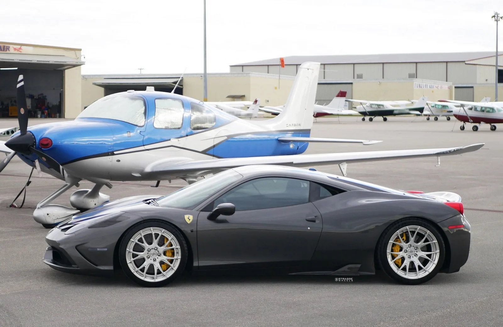 Strasse SM7R Deep Concave Duoblocks on Ferrari 458 Speciale Speciale, photo 9