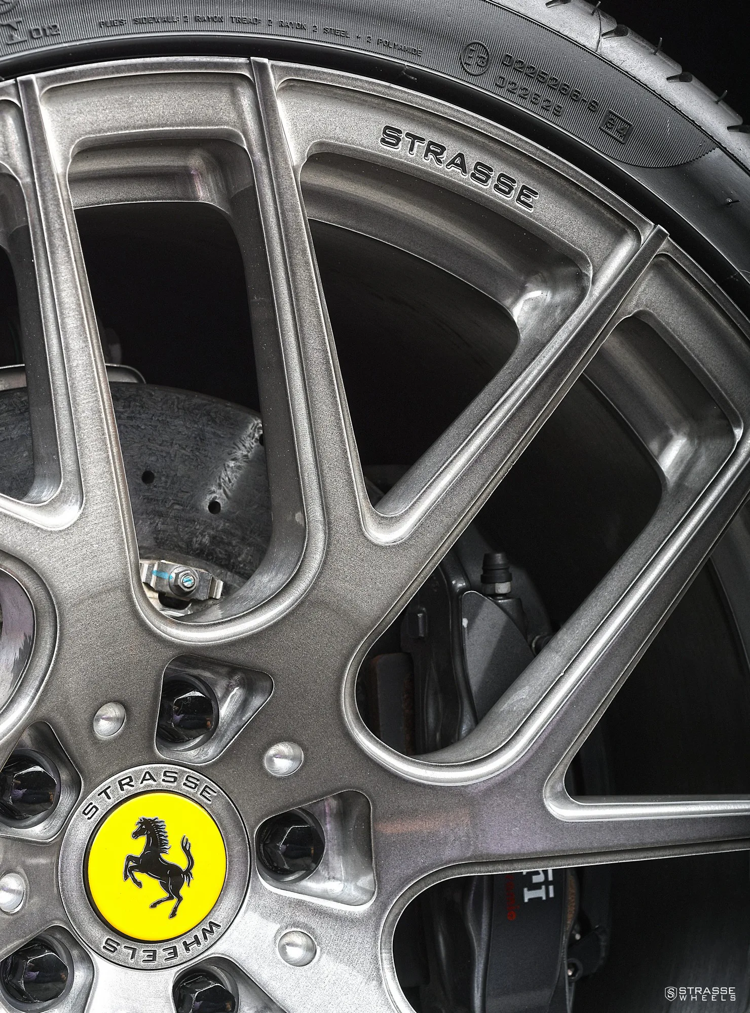 Strasse SM7T Deep Concave Monoblock on Ferrari F12 F152, photo 10