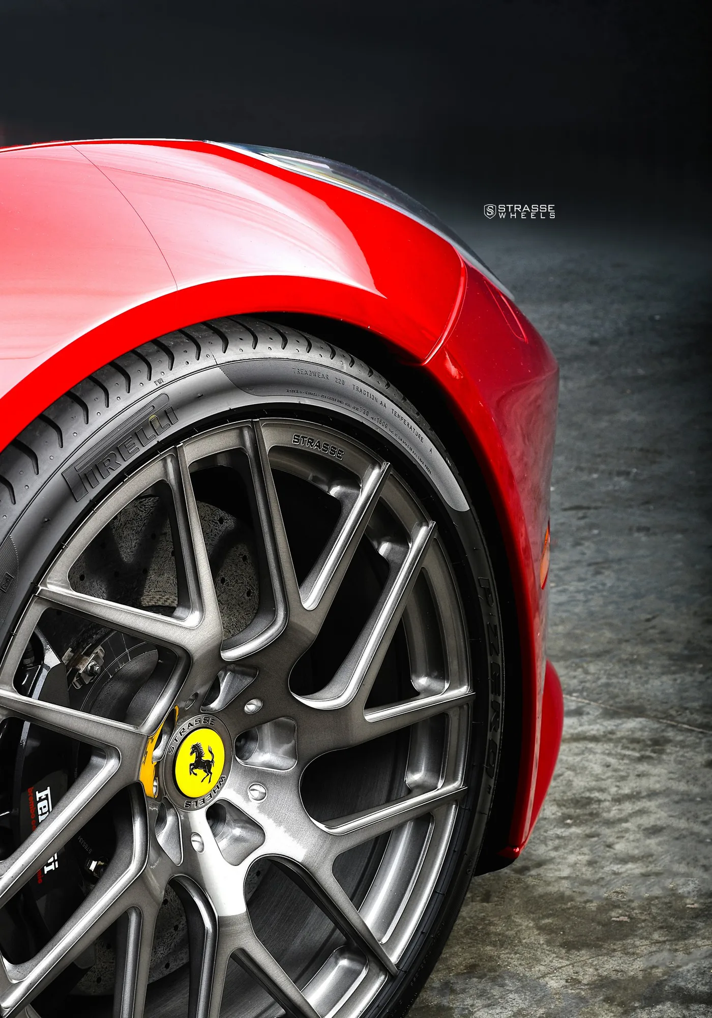 Strasse SM7T Deep Concave Monoblock on Ferrari F12 F152, photo 9