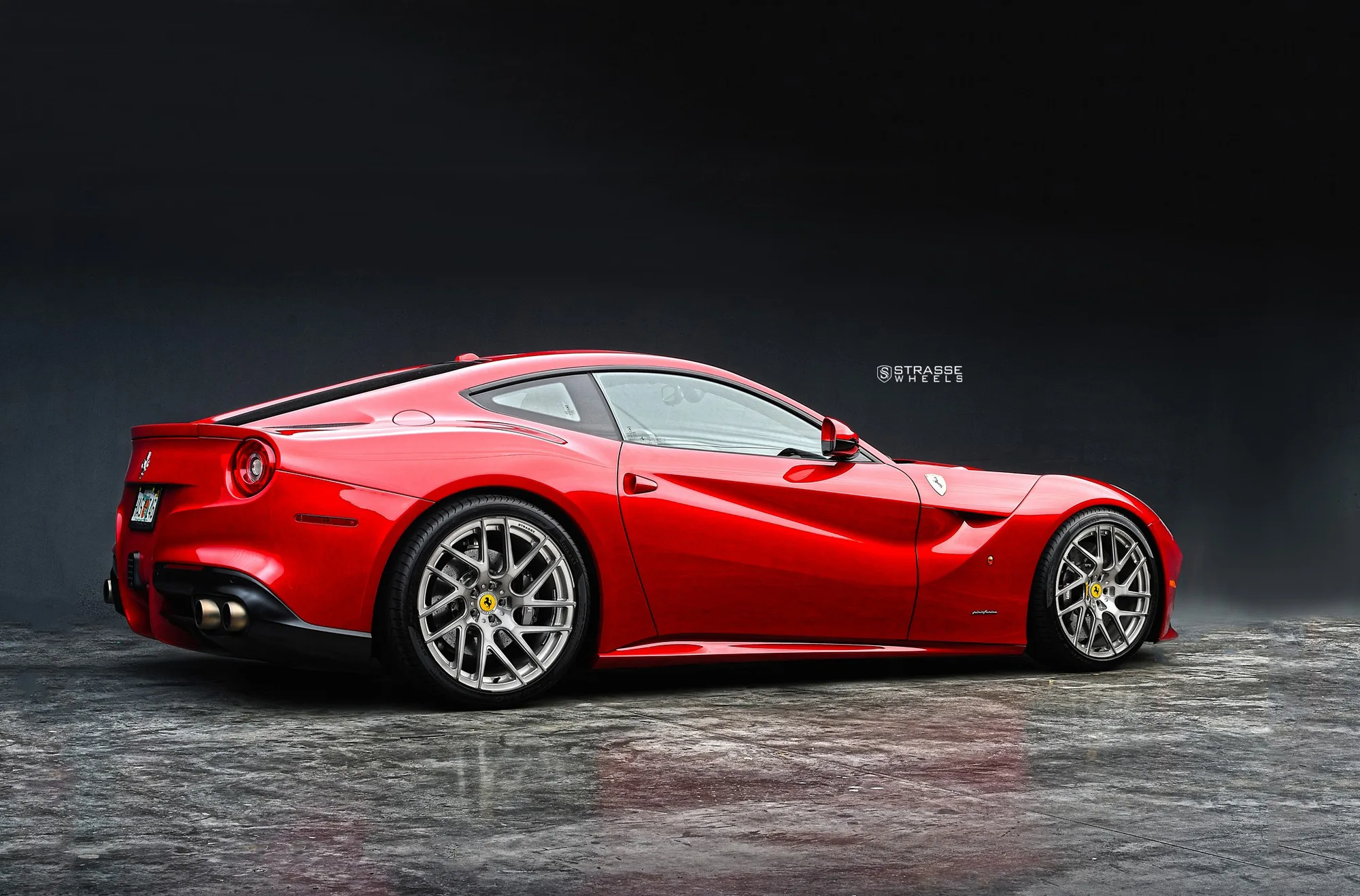Strasse SM7T Deep Concave Monoblock on Ferrari F12 F152, photo 7