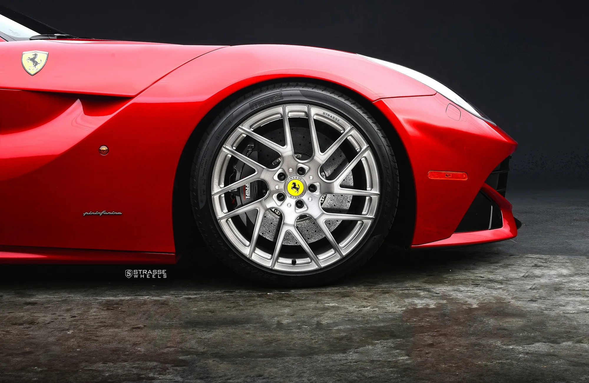 Strasse SM7T Deep Concave Monoblock on Ferrari F12 F152, photo 6