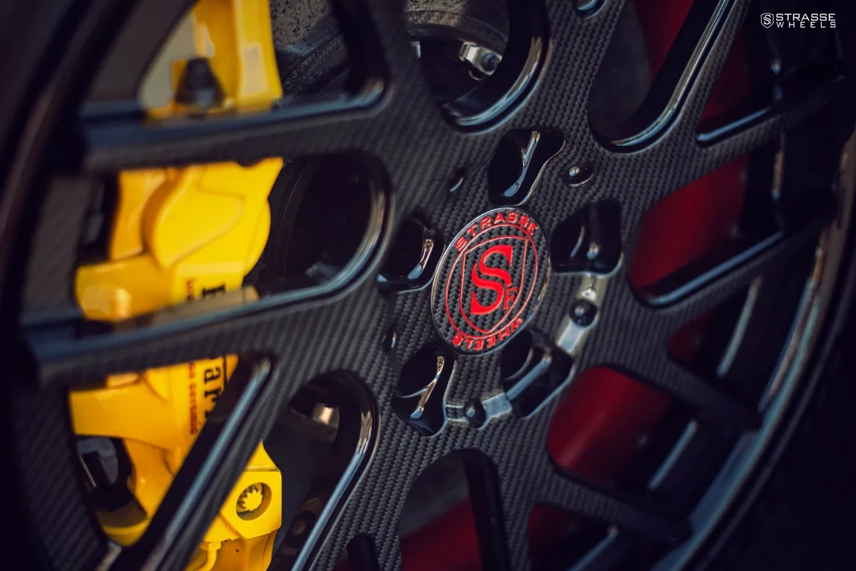 Strasse SM7T Deep Concave on Ferrari 488, photo 8