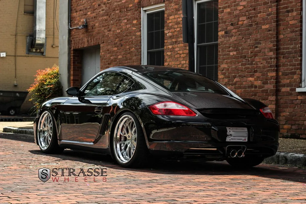 Strasse SM8 Performance Series on Porsche Cayman 987.1, photo 2