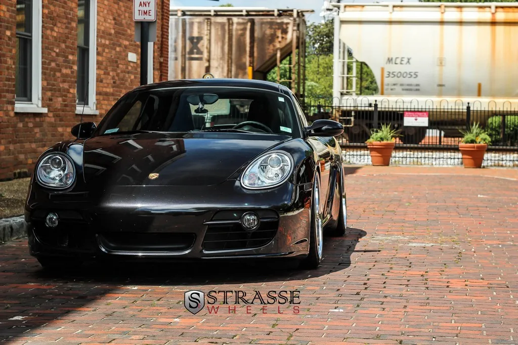 Strasse SM8 Performance Series on Porsche Cayman 987.1