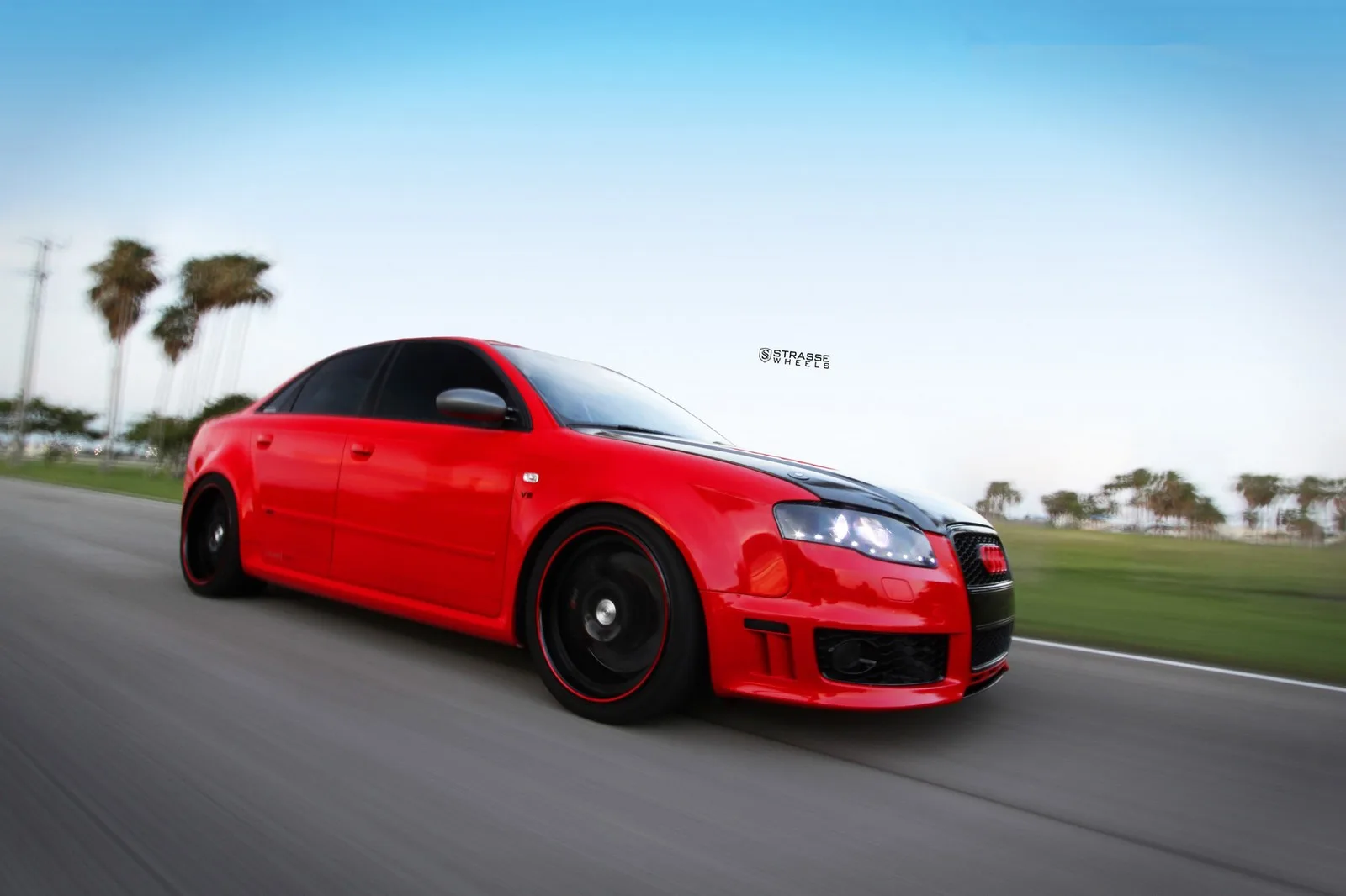 Strasse SM8 Signature Series on Audi RS 4 B7, photo 11