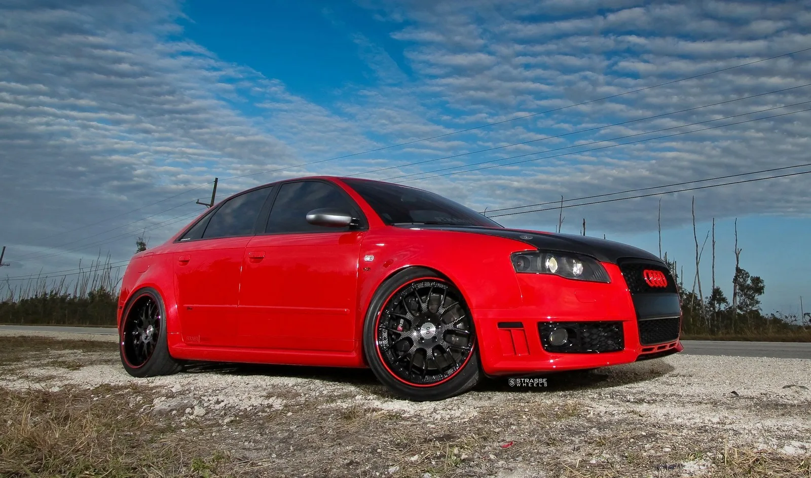 Strasse SM8 Signature Series on Audi RS 4 B7, photo 3