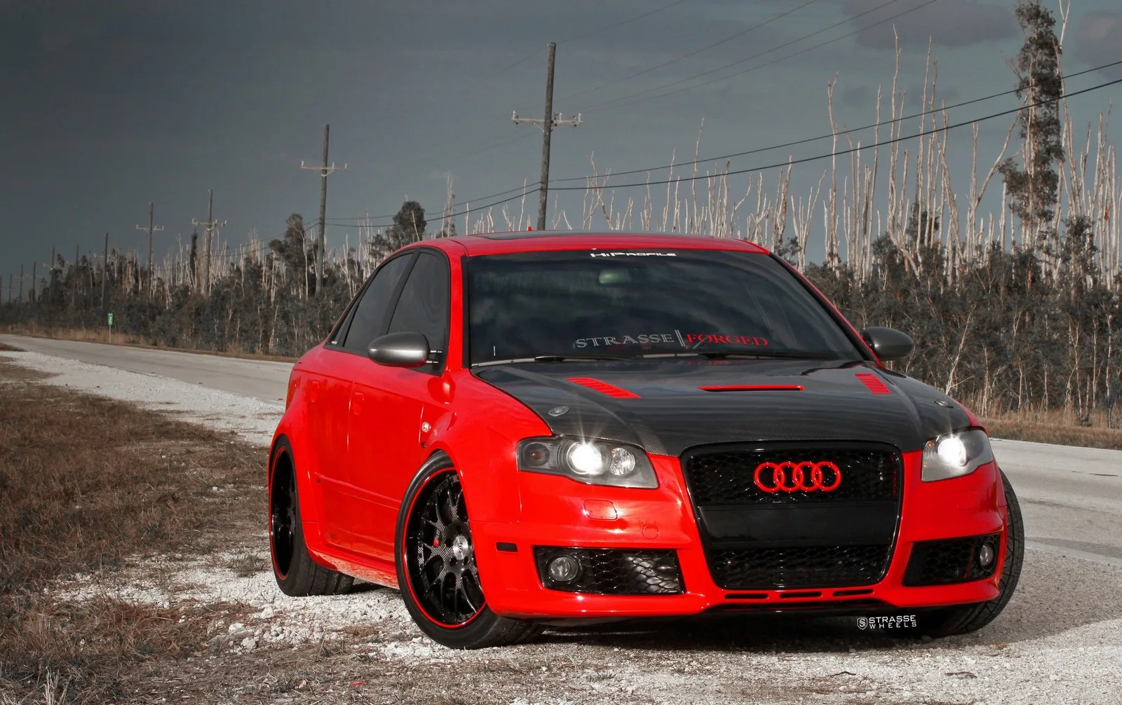 Strasse SM8 Signature Series on Audi RS 4 B7, photo 2