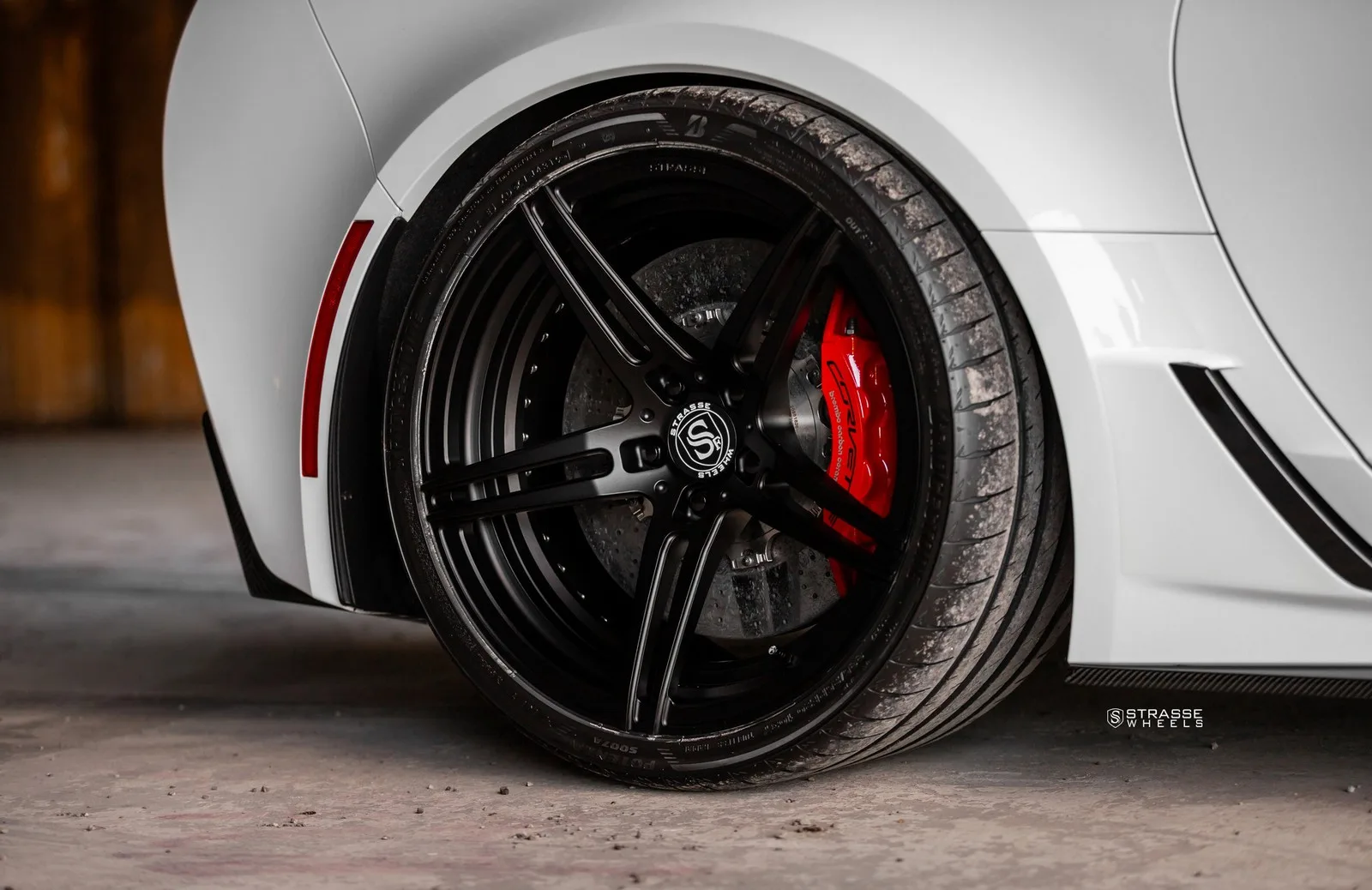 Strasse SP5R Deep Concave Duoblocks on Chevrolet Corvette C7, photo 11