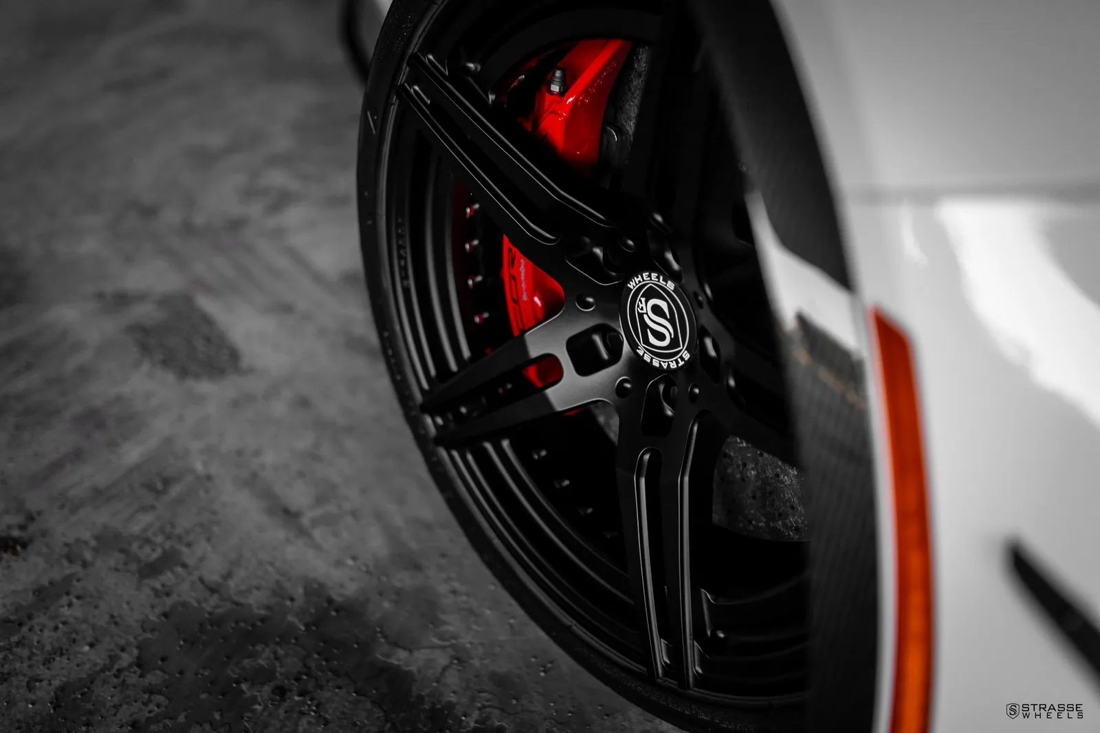 Strasse SP5R Deep Concave Duoblocks on Chevrolet Corvette C7, photo 6