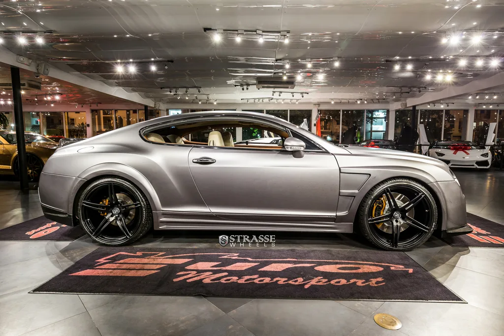 Strasse SP5R Deep Concave Monoblock on Bentley Continental GT 1st gen.1, photo 5