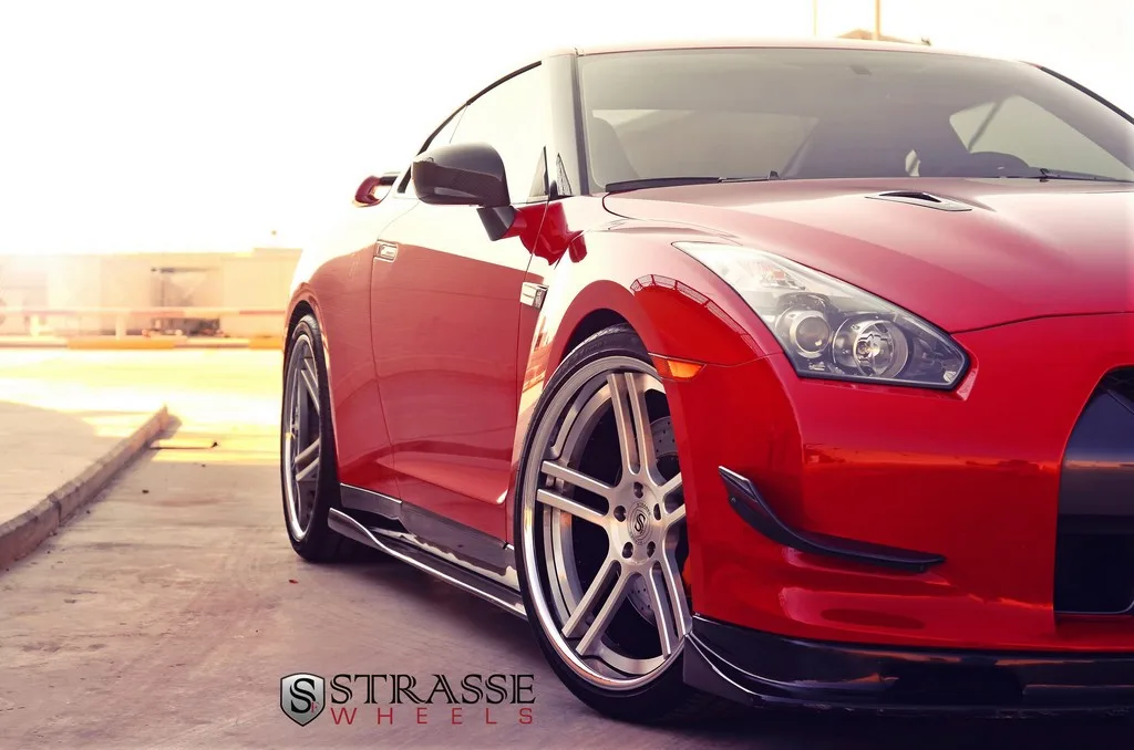 Strasse SP5R Deep Concave on Nissan GT-R R35.1, photo 9