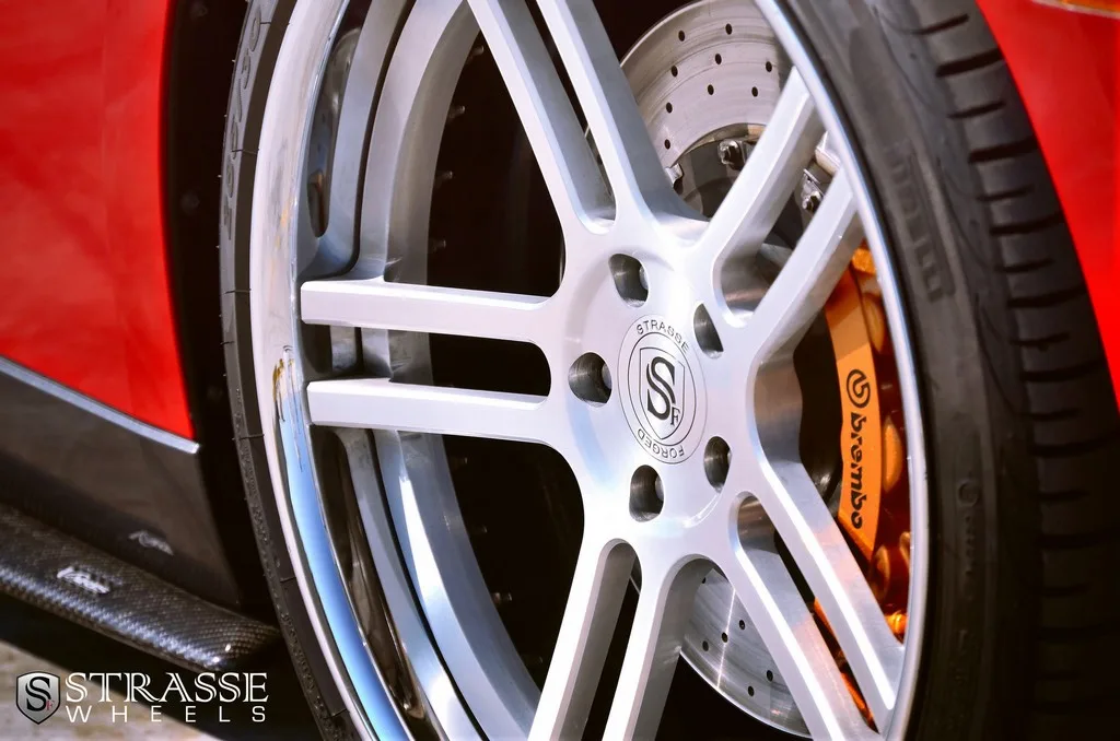 Strasse SP5R Deep Concave on Nissan GT-R R35.1, photo 2