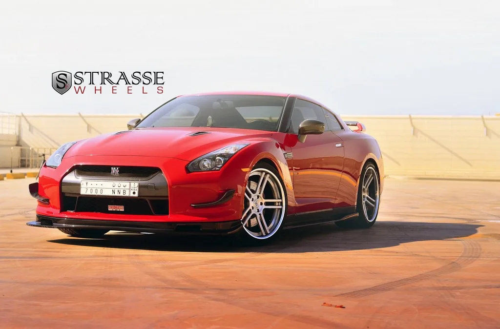 Strasse SP5R Deep Concave on Nissan GT-R R35.1, photo 8