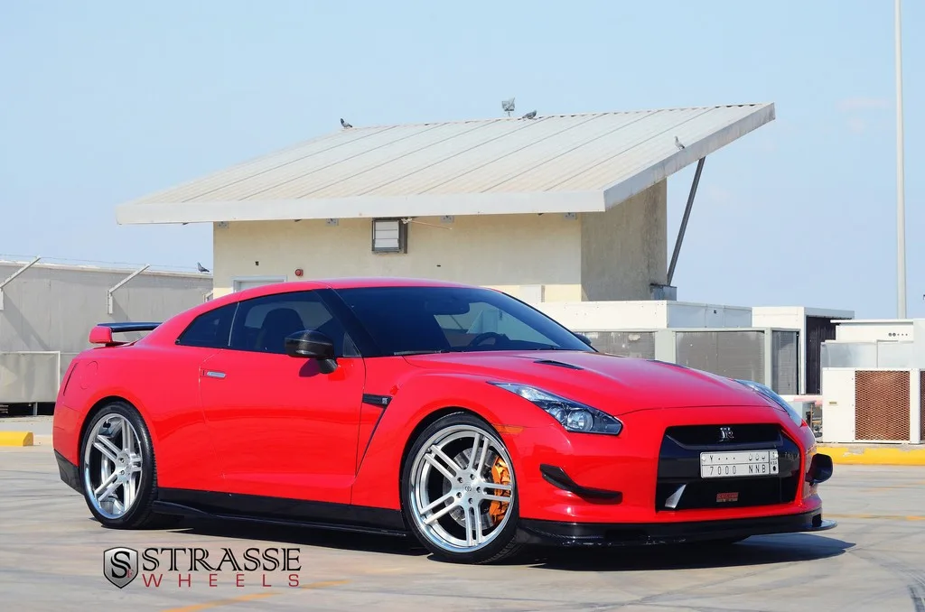 Strasse SP5R Deep Concave on Nissan GT-R R35.1, photo 5