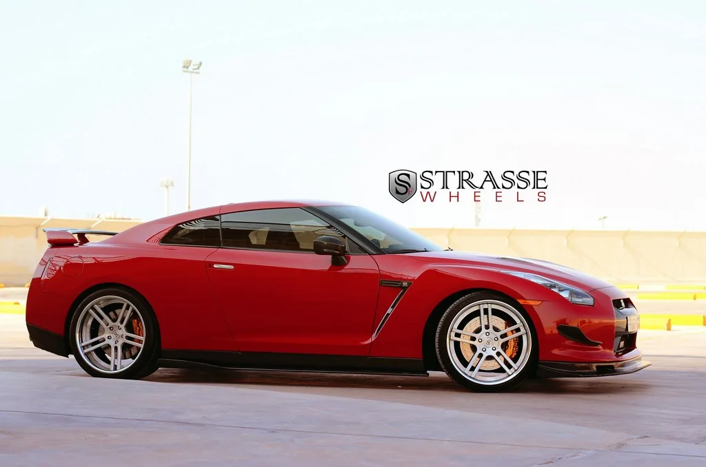 Strasse SP5R Deep Concave on Nissan GT-R R35.1, photo 3