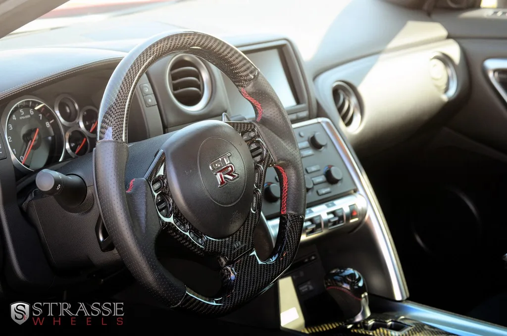 Strasse SP5R Deep Concave on Nissan GT-R R35.1, photo 10