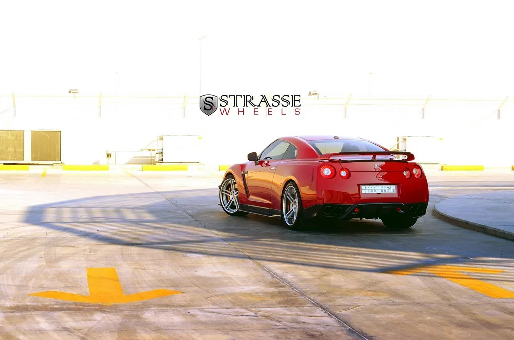 Strasse SP5R Deep Concave on Nissan GT-R R35.1, photo 4