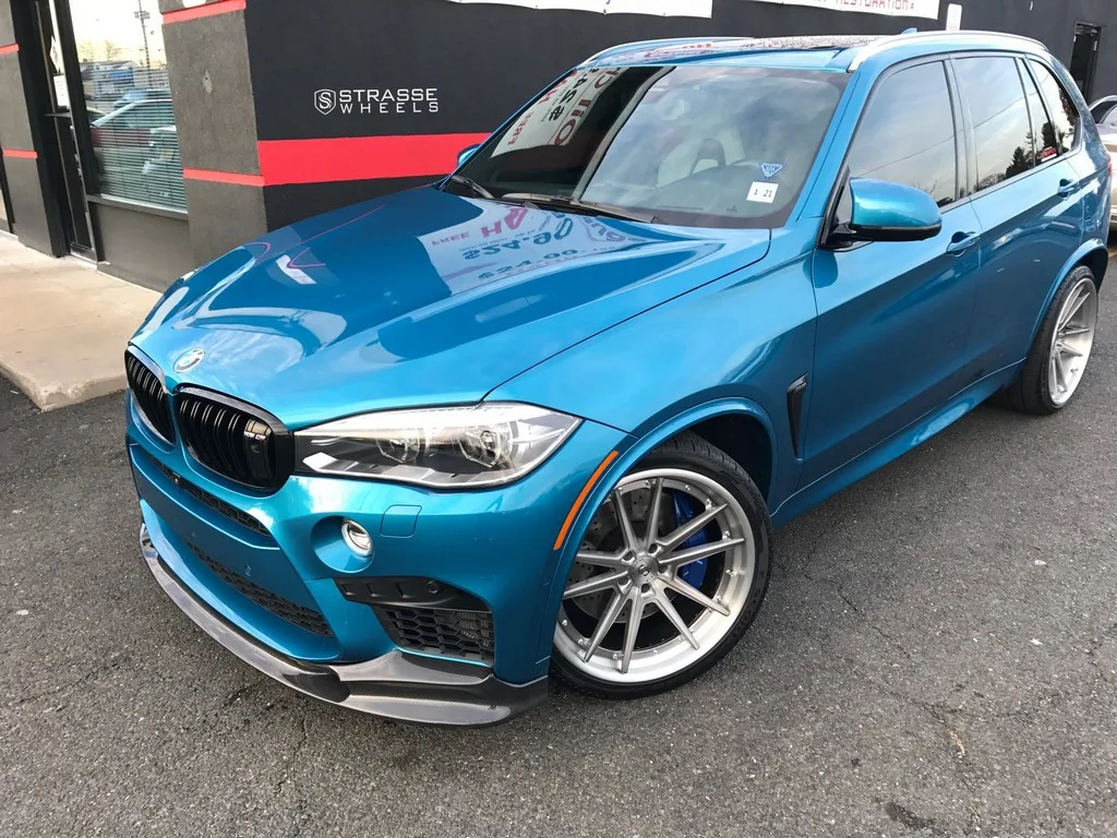 Strasse SV1 Deep Concave FS on BMW X5 M F15, photo 2