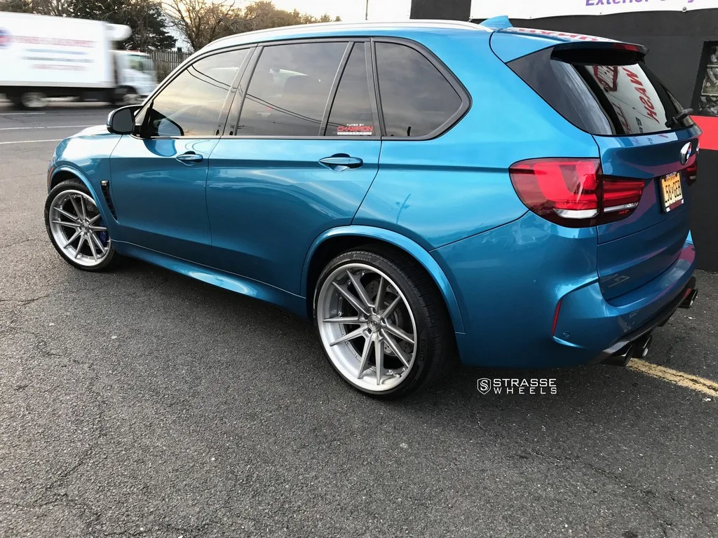 Strasse SV1 Deep Concave FS on BMW X5 M F15, photo 3