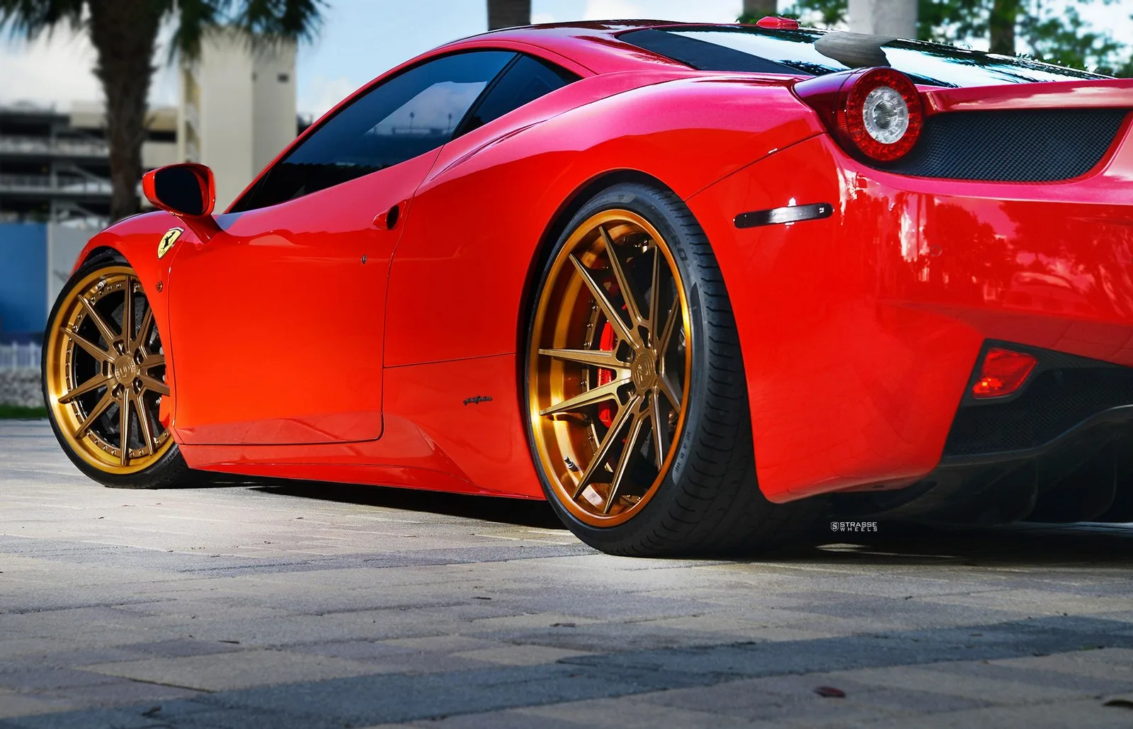 Strasse SV1 Deep Concave FS on Ferrari 458 F142, photo 7