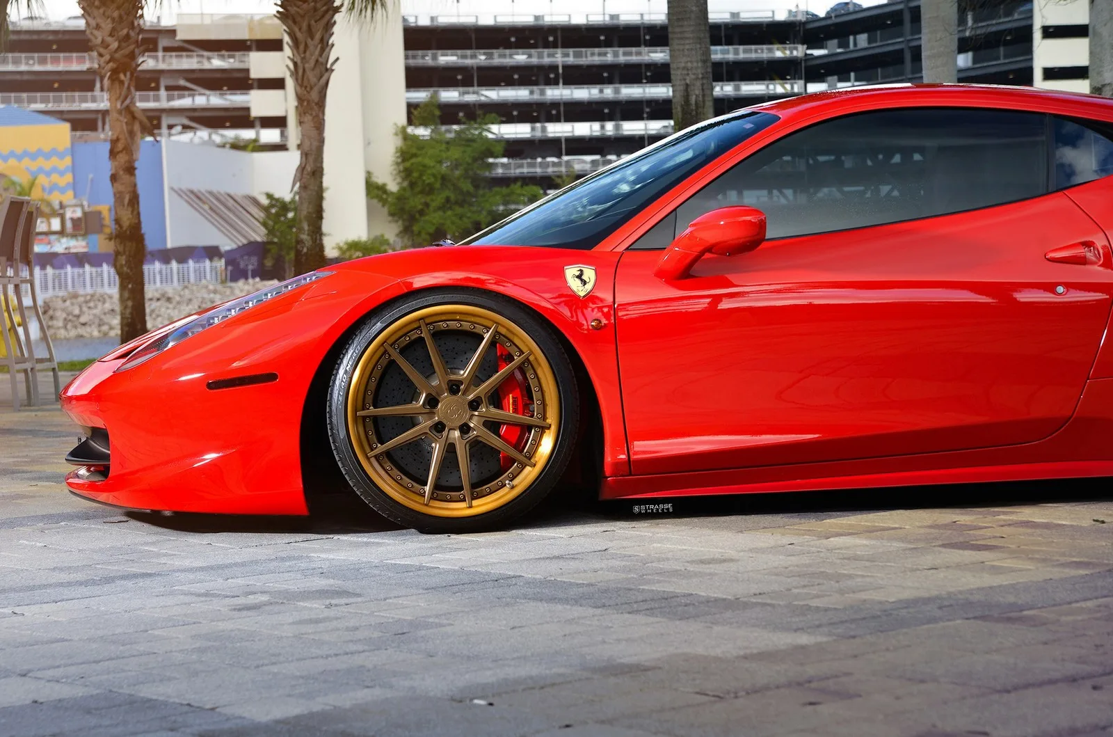 Strasse SV1 Deep Concave FS on Ferrari 458 F142, photo 5