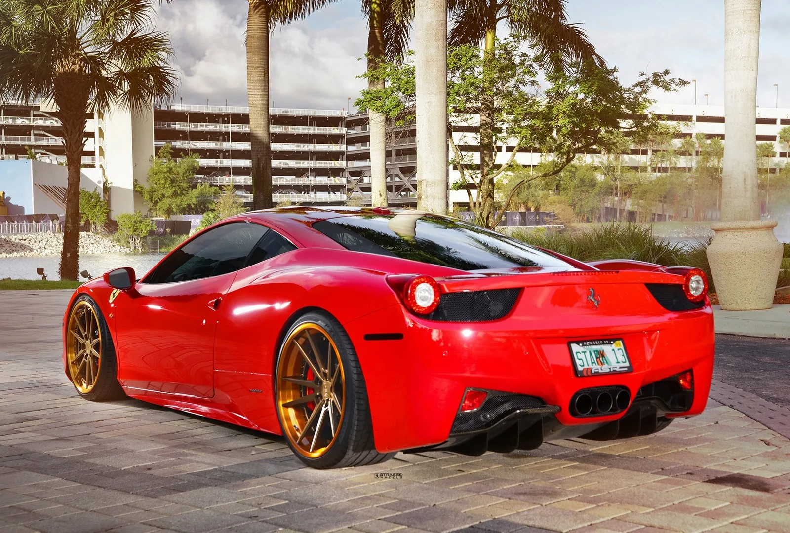 Strasse SV1 Deep Concave FS on Ferrari 458 F142, photo 8