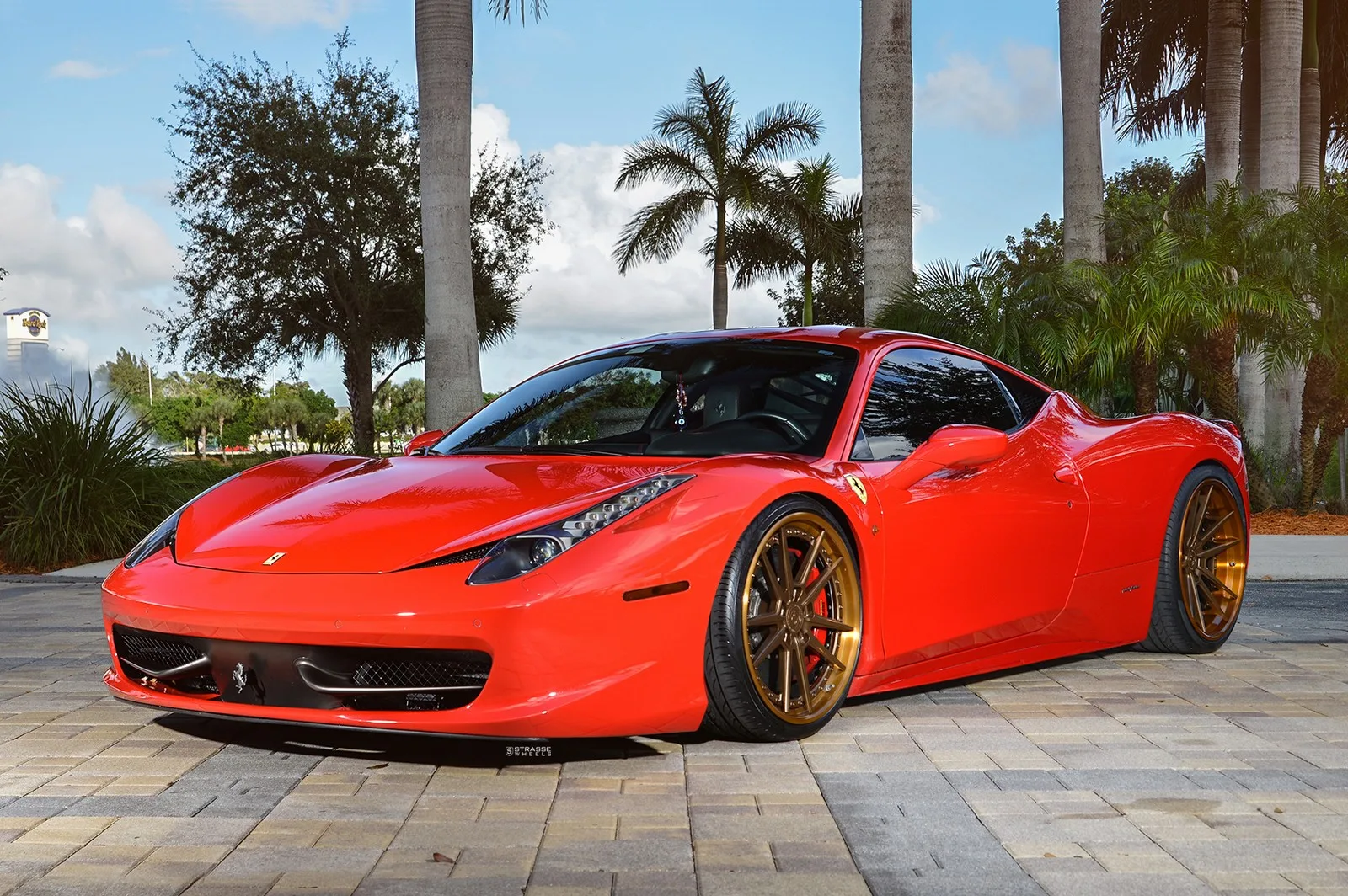 Strasse SV1 Deep Concave FS on Ferrari 458 F142, photo 4