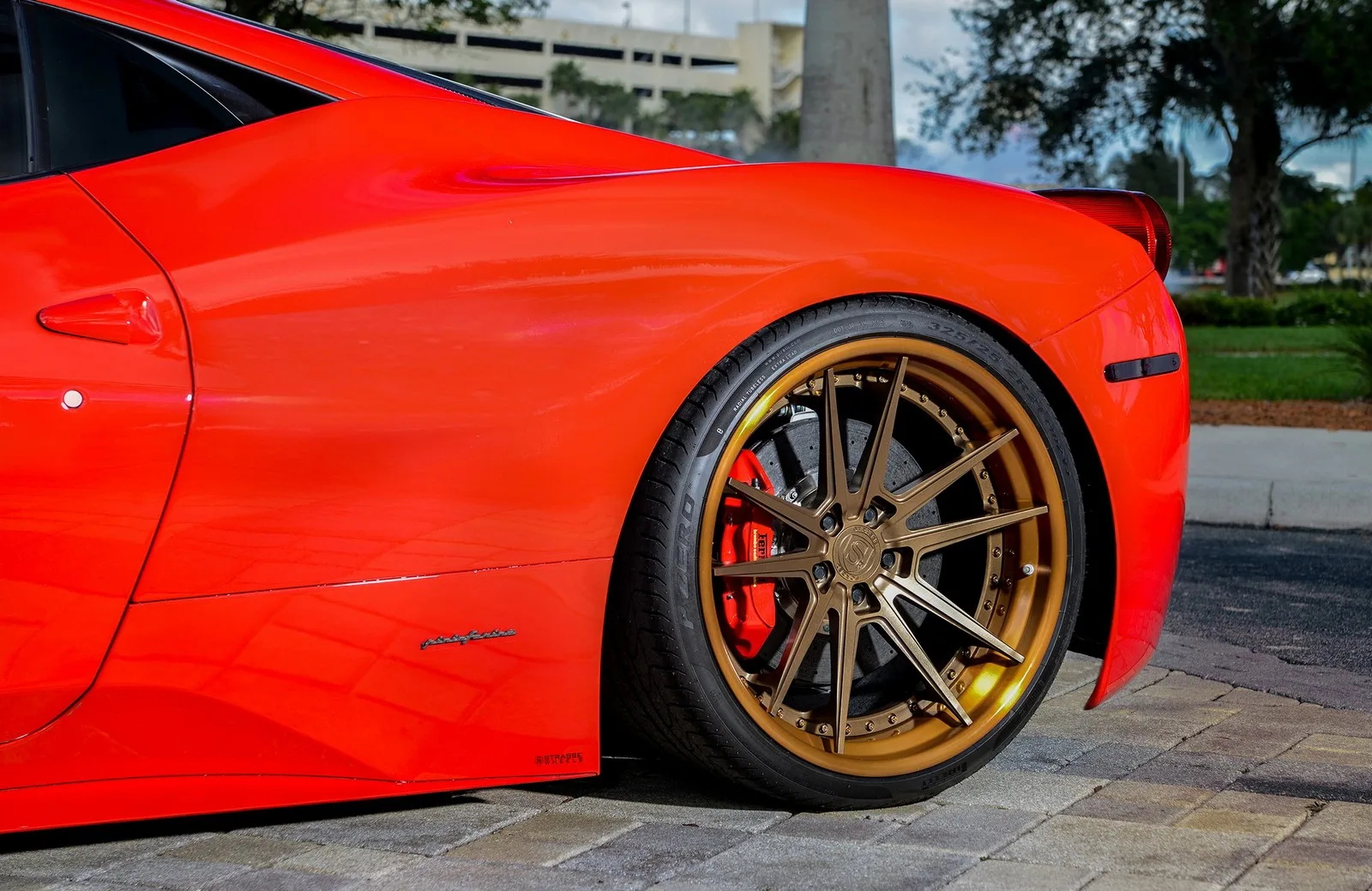 Strasse SV1 Deep Concave FS on Ferrari 458 F142, photo 9
