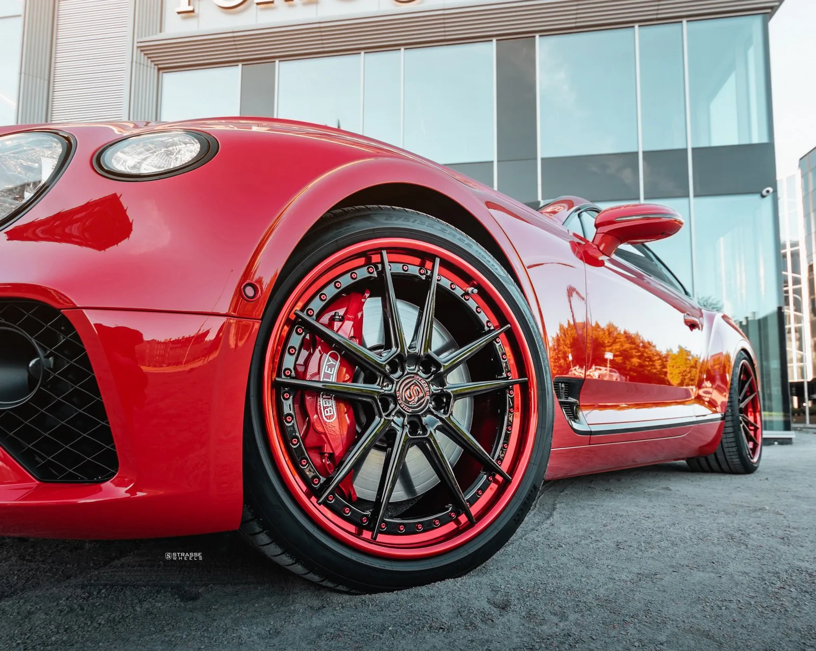 Strasse SV1 Deep Concave FS on Bentley Continental GT 3rd gen, photo 3