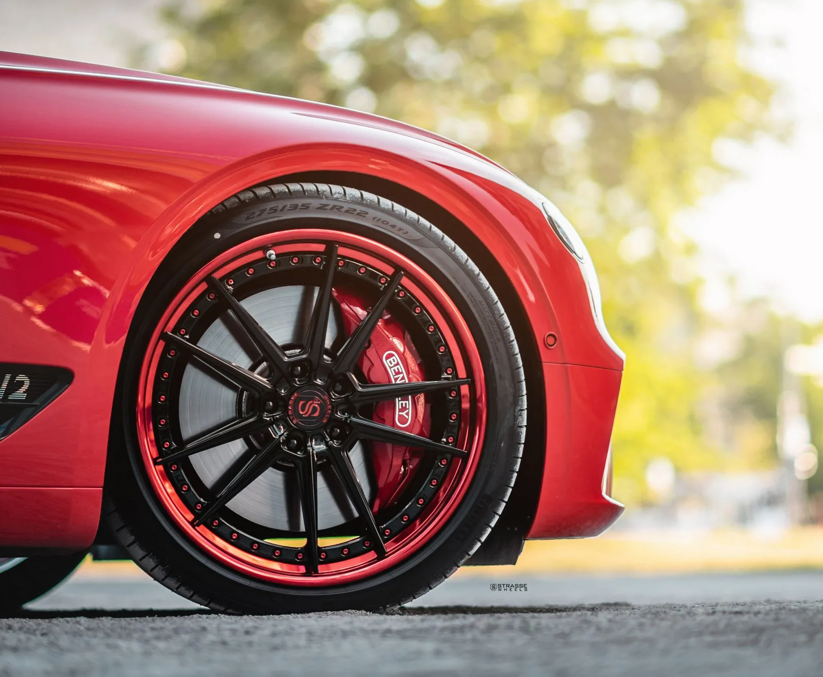Strasse SV1 Deep Concave FS on Bentley Continental GT 3rd gen, photo 7
