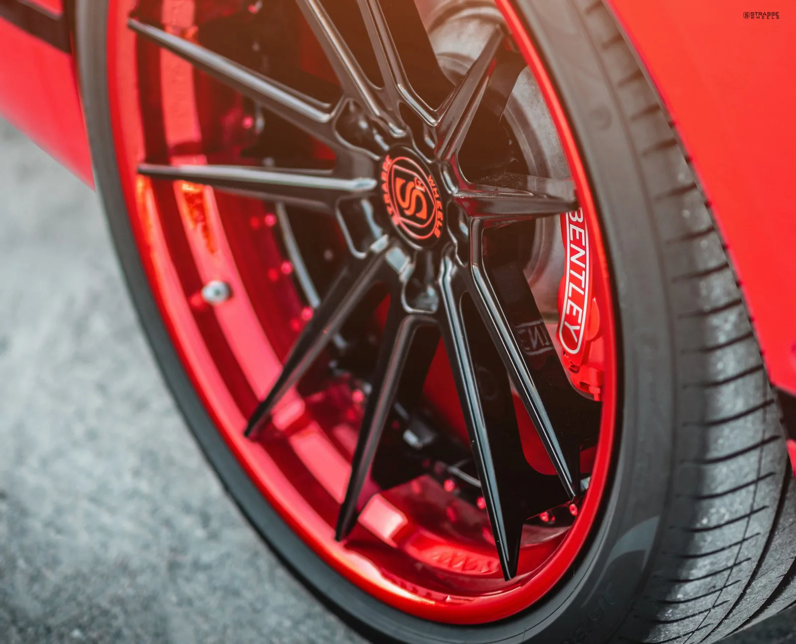 Strasse SV1 Deep Concave FS on Bentley Continental GT 3rd gen, photo 4