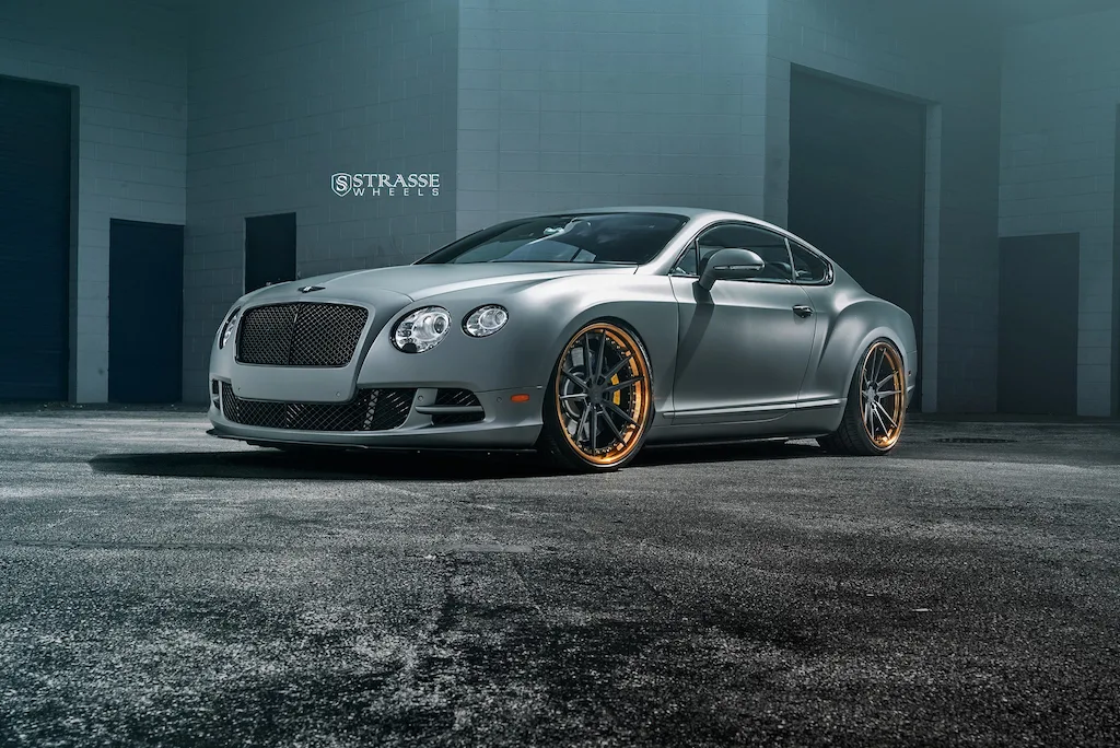 Strasse SV1 Deep Concave FS on Bentley Continental GT 2nd gen, photo 3