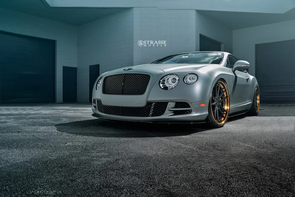 Strasse SV1 Deep Concave FS on Bentley Continental GT 2nd gen, photo 2