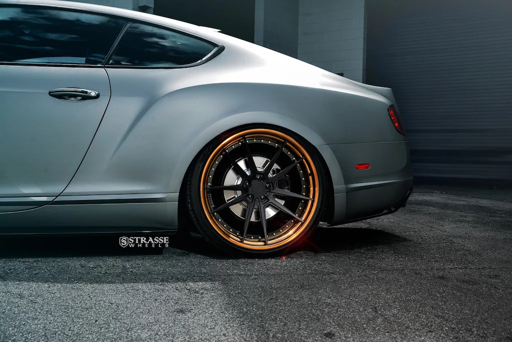 Strasse SV1 Deep Concave FS on Bentley Continental GT 2nd gen, photo 9