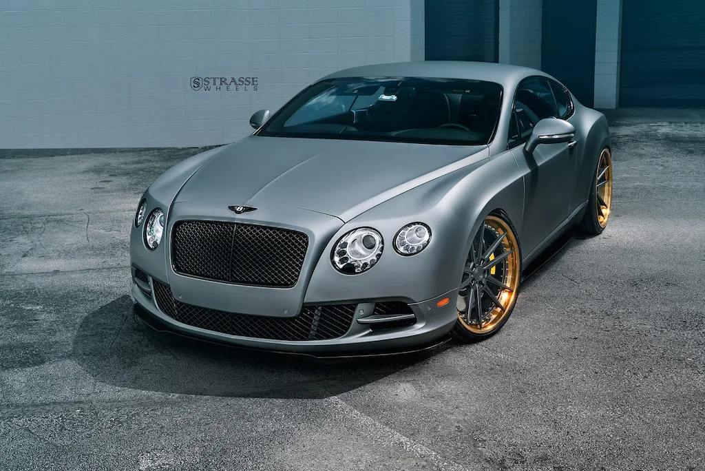 Strasse SV1 Deep Concave FS on Bentley Continental GT 2nd gen