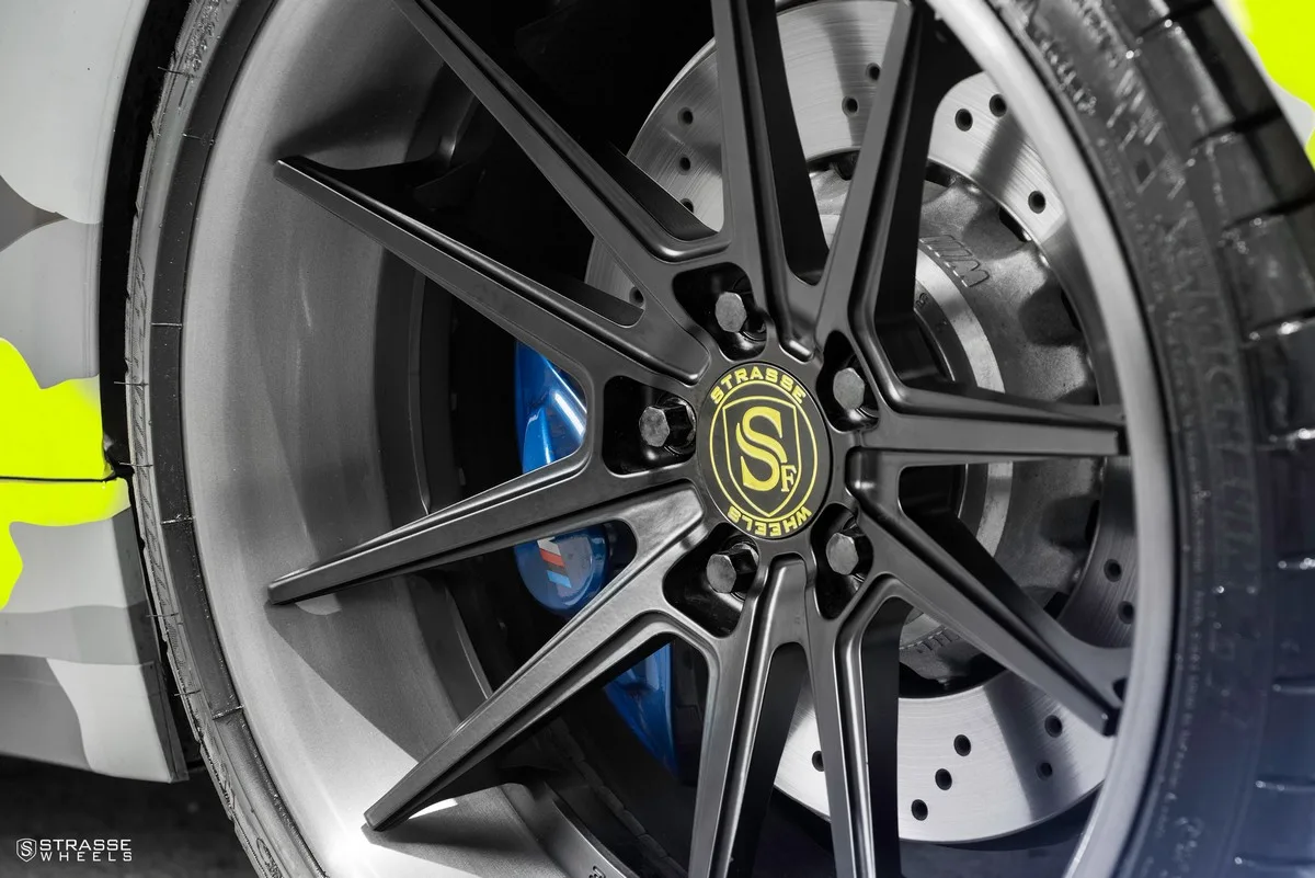Strasse SV1 Deep Concave FS on BMW M4 F82.2, photo 9