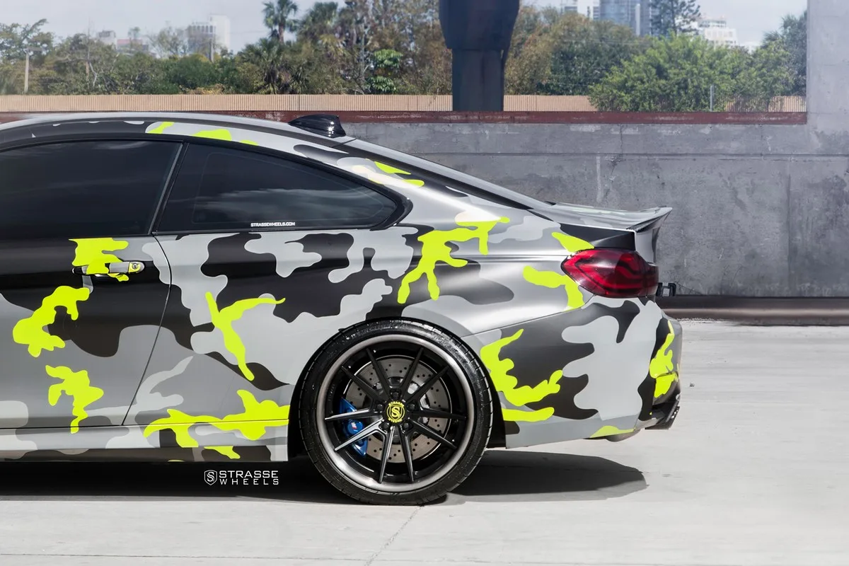 Strasse SV1 Deep Concave FS on BMW M4 F82.2, photo 6