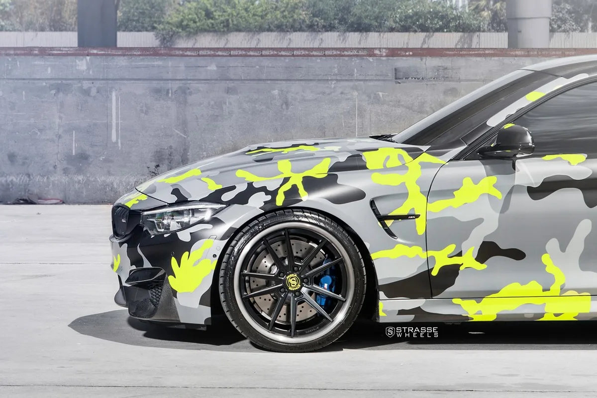 Strasse SV1 Deep Concave FS on BMW M4 F82.2, photo 4