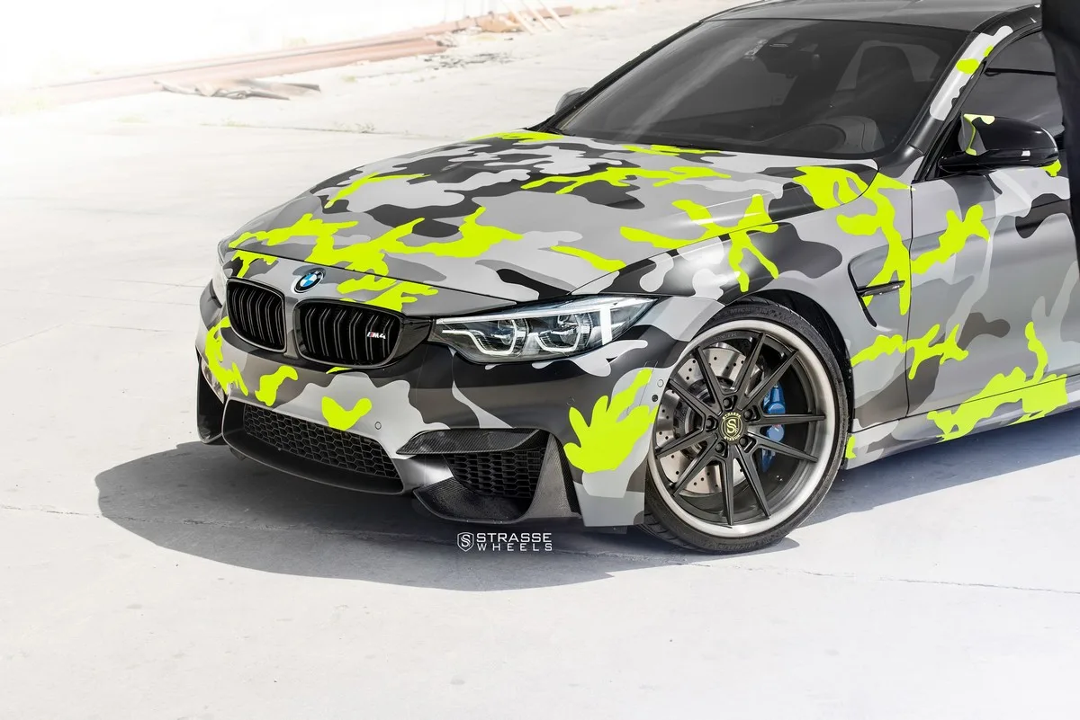 Strasse SV1 Deep Concave FS on BMW M4 F82.2, photo 2