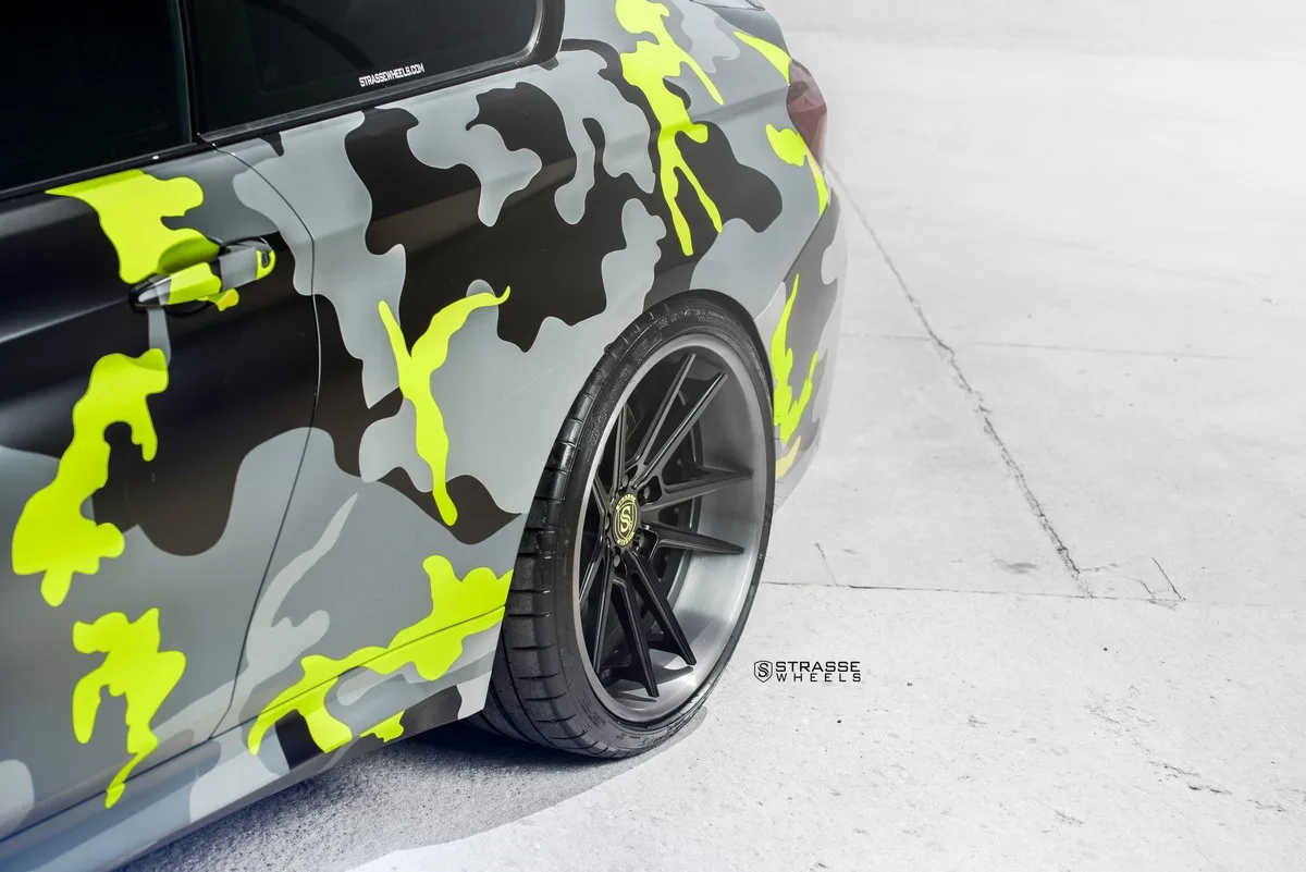 Strasse SV1 Deep Concave FS on BMW M4 F82.2, photo 10